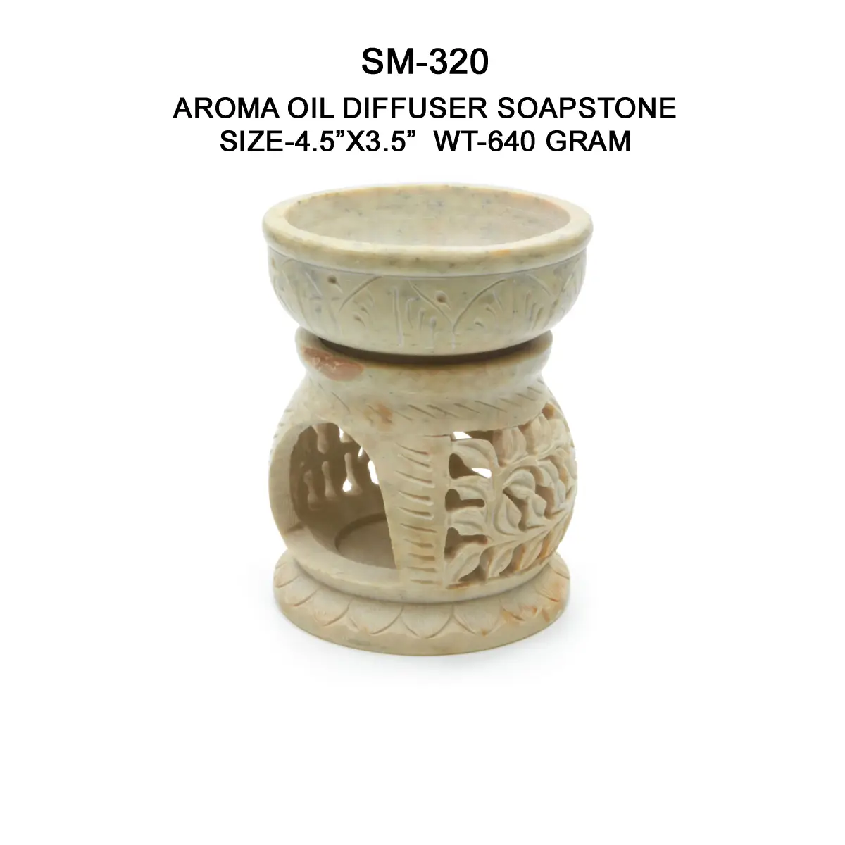 AROMA OIL DIFFUSER SOAPSTONE